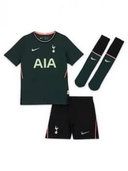 Nike Childrens Tottenham 20/21 Away Little Kids Kit - Green, Size L (6-7 Years)