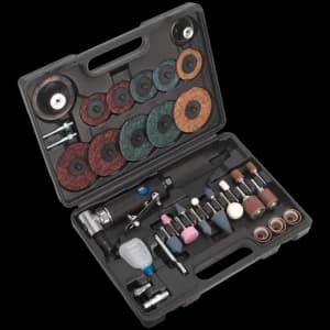 Sealey SA719 48 Piece Air Angle Grinder and Sander