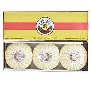 FLEUR D'OSMANTHUS savons parfumes 3 x 100 gr