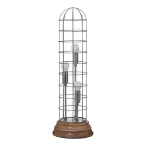 Olivia's Marlow Table Lamp Silver / Small