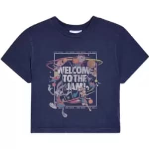 Space Jam 2 - Welcome To The Jam Ladies XX-Large T-Shirt - Blue