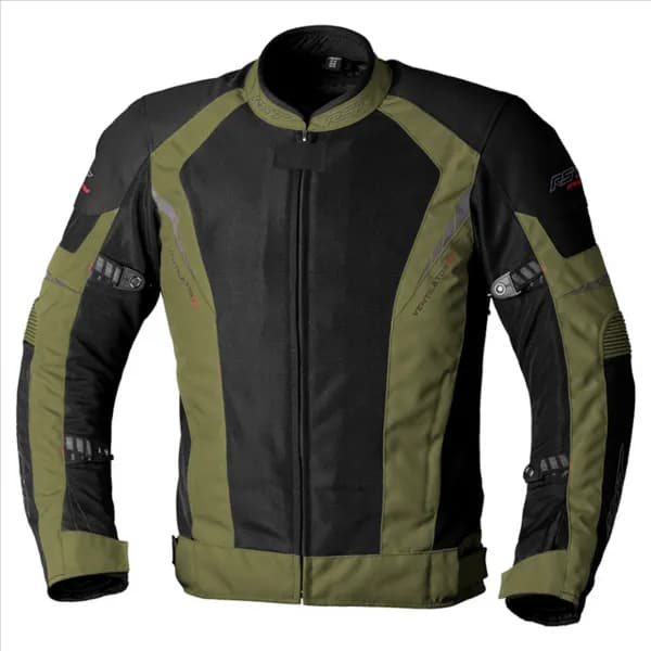 RST Ventilator XT Textile Jacket Green Black Size 42