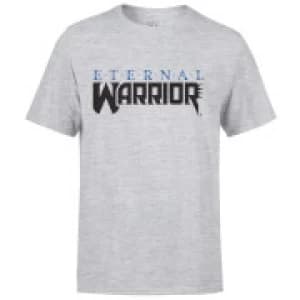 Valiant Comics Classic Eternal Warrior Logo T-Shirt - L - Grey
