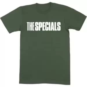 The Specials - Solid Logo Unisex XX-Large T-Shirt - Green