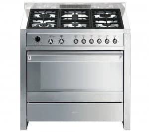 SMEG Opera 90 Dual Fuel Range Cooker