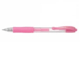 Pilot G207 Gel Retractable Rollerball 0.7mm Pastel Pink PK12
