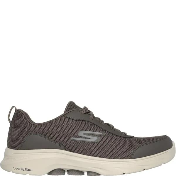 Skechers Mens Go Walk 7 Comfory Cushioned Shoes UK Size 12 (EU 47) Taupe SKE2269-TPE-12