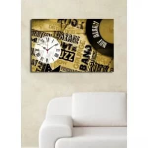 5070CS-70 Multicolor Decorative Canvas Wall Clock