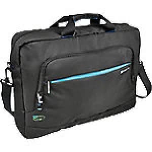 Monolith Laptop Case Blue Line 3316 17.2 Inch Recycled Plastic Black 43 x 11 x 31 cm