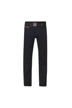 London Kingsize Mario Bedford Cord Trousers With Belt
