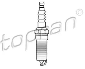 TOPRAN Spark plug Do not fit parts from different manufacturers! 302 012 Engine spark plug,Spark plugs FORD,MAZDA,Fiesta Mk6 Schragheck (JA8, JR8)