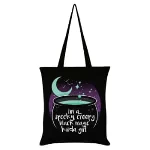 Grindstore Spooky Creepy Black Magic Tote Bag (One Size) (Black)