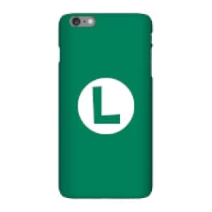 Nintendo Super Mario Luigi Logo Phone Case - iPhone 6 Plus - Snap Case - Gloss