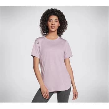 Skechers Godri Essential T Shirt Ladies - Orchid