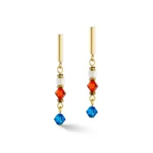 Princess Shape Mix Dopamine Multicolour Earrings 4239/21-1500