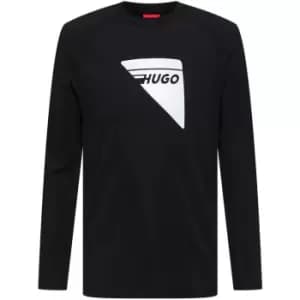 Hugo Dotivation T Shirt - Black
