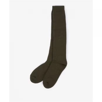 Barbour Wellington Knee Sock - Olive OL71