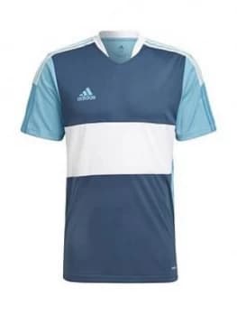 Adidas Mens Block Tiro Tee