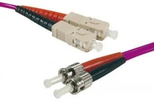 20m Fibre Duplex Om3 50 125 Scst Purple