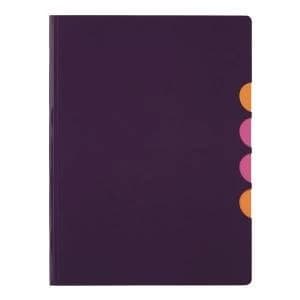 Panga Millenials A4 Part File Purple Pack of 5 4180512