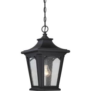 1 Light Small Chain Lantern - Mystic Black Finish, E27