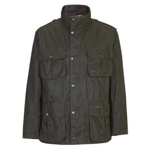 Barbour Mens Corbridge Wax Jacket Olive Large