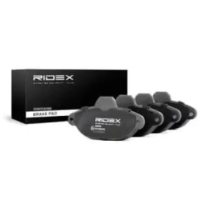 RIDEX Brake pad set 402B0306 Brake pads,Brake pad set, disc brake FORD,FIAT,LANCIA,KA (RU8),PANDA (169),500 (312),PUNTO (188)