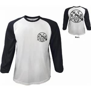 Bring Me The Horizon Flick Knife with Back Printing Mens X-Large T-Shirt - White