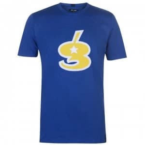 Gio Goi Logo Print T Shirt - Royal