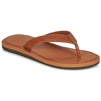 Quiksilver MOLOKAI NUBUK II mens Flip flops / Sandals (Shoes) in Brown,8,9,10,11,13
