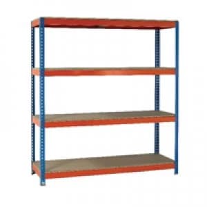 Slingsby VFM OrangeZinc Heavy Duty Painted Shelving Unit 379061