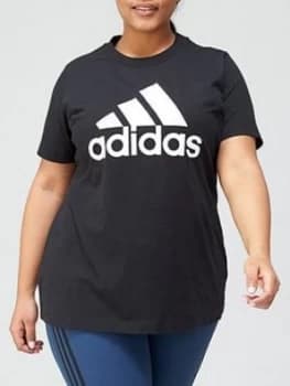 Adidas Plus Badge Of Sport T-Shirt - Black