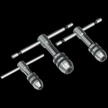Sealey 3 Piece T Handle Tap Wrench Set