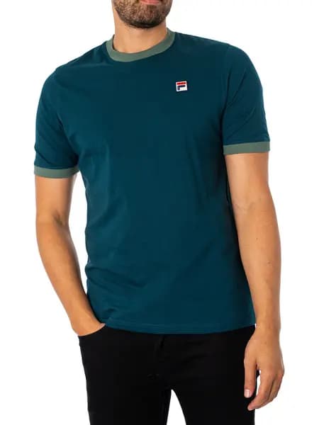 Fila Marconi T-Shirt Reflecting Pond/Dark Forest M