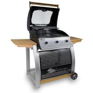 Sahara 3-Burner Oak Roaster BBQ