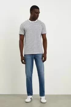 Mens Mid Wash Slim Fit Jean