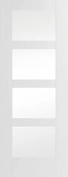 Wickes Marlow Softwood White Primed Internal Glazed Door - 1981 x 762mm