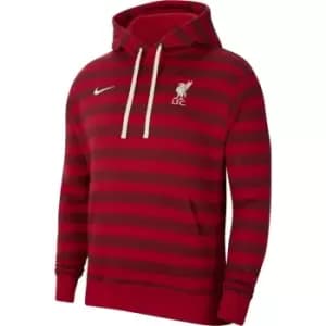Nike Liverpool Fleece Pullover Hoodie 2021 2022 Mens - Red