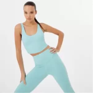 USA Pro Long Line Sports Bra - Green