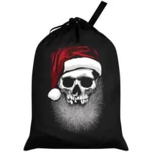 Grindstore Muerto Christmas Santa Sack (One Size) (Black) - Black
