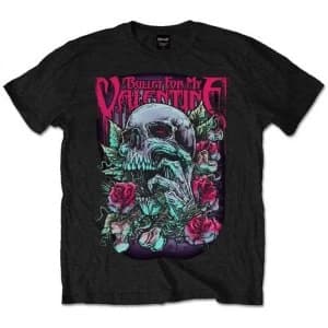 Bullet For My Valentine Skull Red Eyes' Mens XX-Large T-Shirt - Black