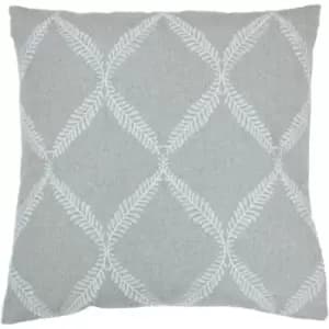 Paoletti Olivia Cushion Cover (One Size) (Grey)