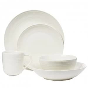 Linea Linea Aspen Fine China 4 Cereal Bowls - Multi