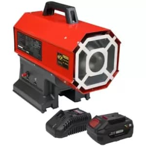 LP69CCOMBO 2-in-1 Cordless/Corded Space Warmer 30,000-68,000Btu/hr (9-20kW) Propane Heater Kit - Sealey
