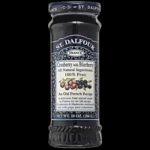 St Dalfour Cranberry & Blueberry Fruit Spread 284g