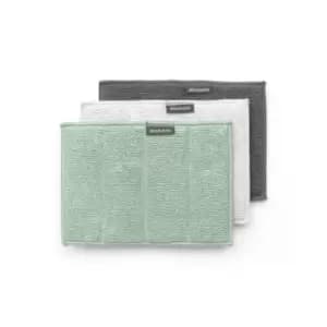 Brabantia SinkSide Microfibre Cleaning Pads Jade Green Green