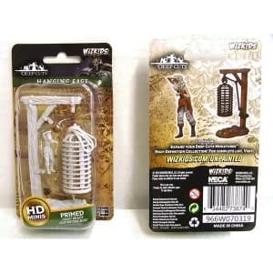 WizKids Deep Cuts Unpainted Miniatures - Hanging Cage
