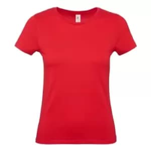 B&C Womens/Ladies #E150 Tee (3XL) (Red)
