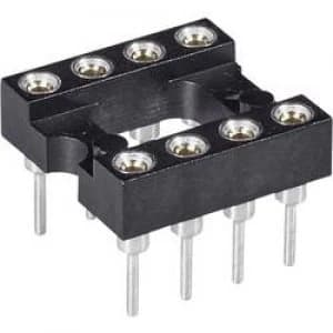 IC socket Contact spacing 15.24mm Number of pins 24 MPE Garry