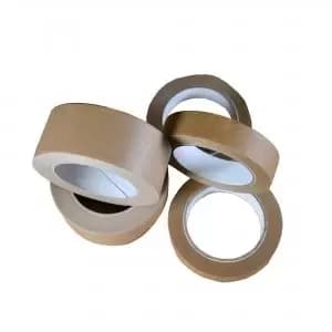 ValueX ECO Kraft Self-Adhesive Paper Packaging Tape 25mm x 50m Brown